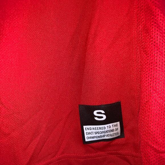 NIKE Women's Dri-Fit Basketball Athletic Tank Top Red/White Size Small NWT - Picture 4 of 7